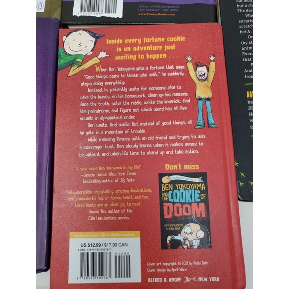 Cookie Chronicles - Ben Yokoyama, Odd Squad, 8th Continet, Kids BOOK BUNDLE - Picture 9 of 16